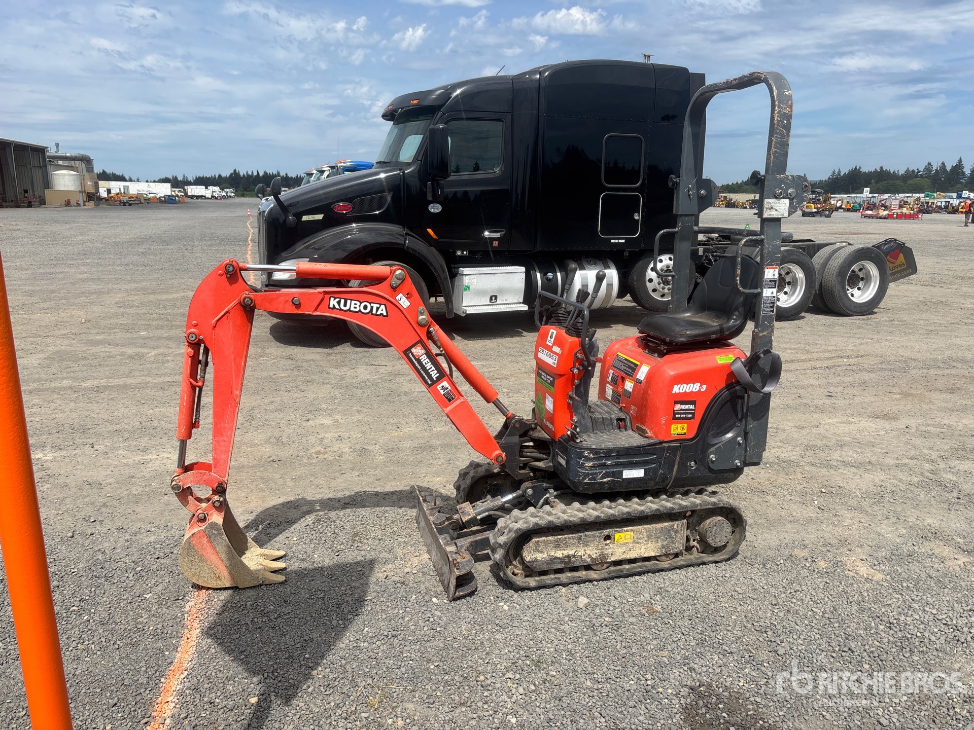2019 Kubota K008-3 Mini Excavator