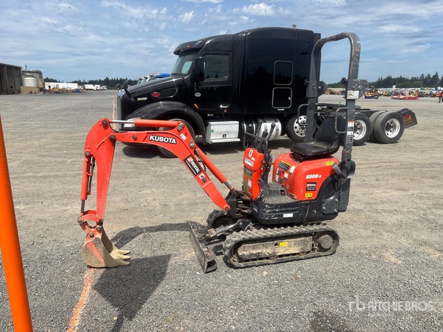 2019 Kubota K008-3 Mini Excavator