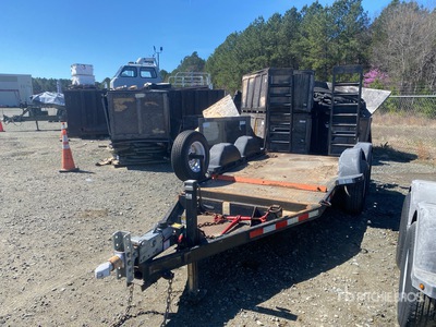 2021 MMDI 510RCMPH 10 ft T/A Equipment Trailer