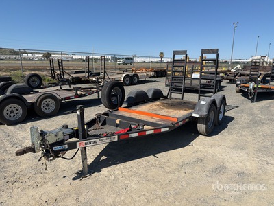 2021 MMDI 510RCMPH 10 ft T/A Remolque Portamaquinaria