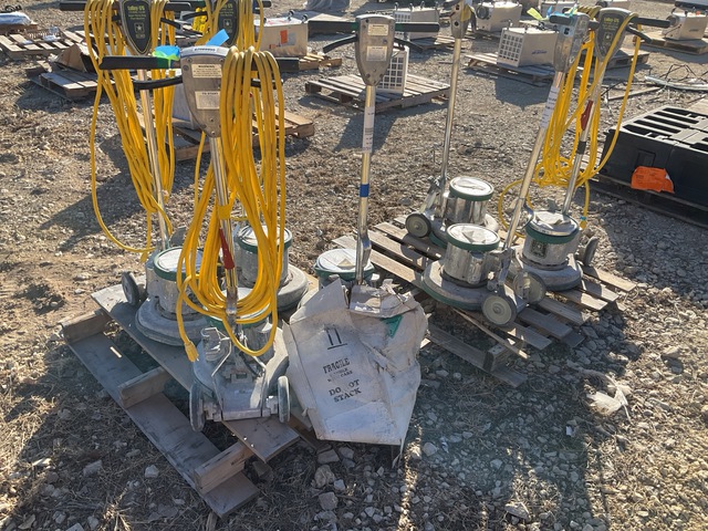 (7) Assorted Electric Floor Polishers