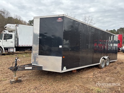 2023 Rock Solid Cargo 24 ft T/A Kastenanhänger