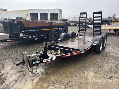 2021 MMDI 510RCMPH 10 ft T/A Equipment Trailer