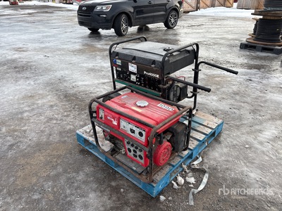 Quantity of (2) Generator Set