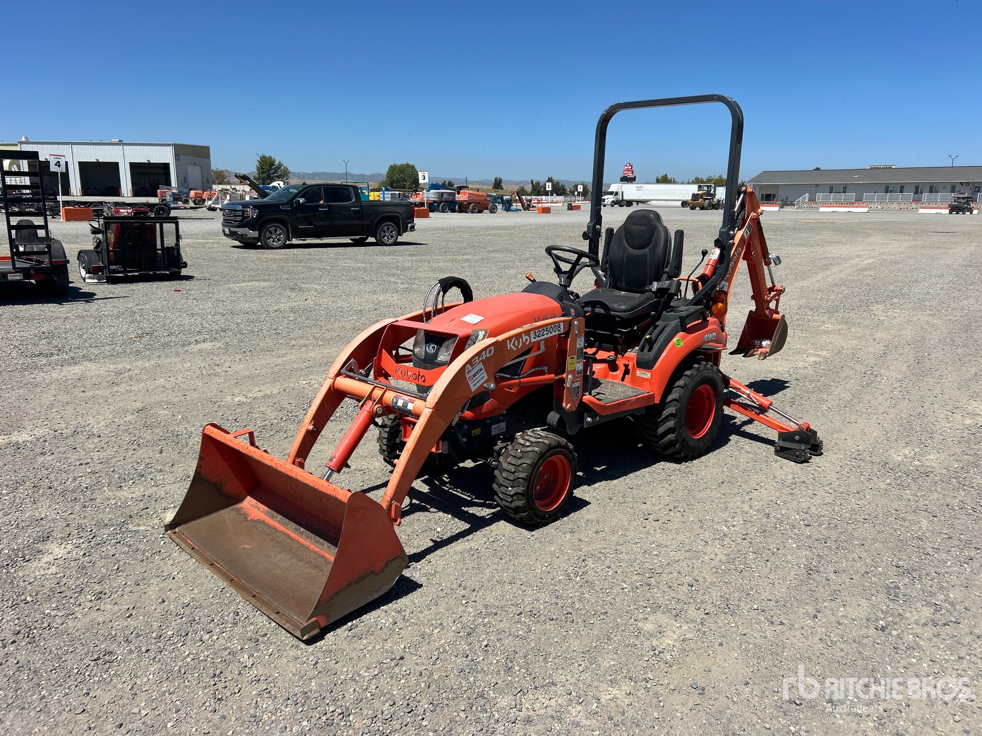 2022 Kubota BX23S 4WD Utility Tractor