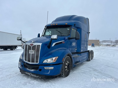 2023 Peterbilt 579 6x4 Cabeza Tractora Cabina Dormitorio