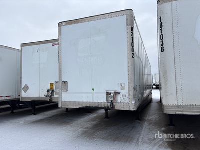 2018 Wabash 53 ft x 102 in T/A Van Trailer