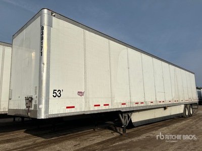 2018 Wabash 53 ft x 102 in T/A Gesloten aanhangwagen