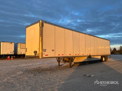 2018 Wabash 53 ft x 102 in T/A Semi-remorque fourgon