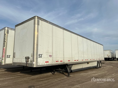 2016 Wabash DVCVHPC 53 ft x 102 in T/A Van Trailer