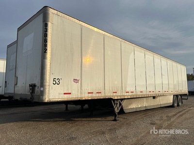 2018 Wabash DVCVHPC 53 ft x 102 in T/A Gesloten aanhangwagen