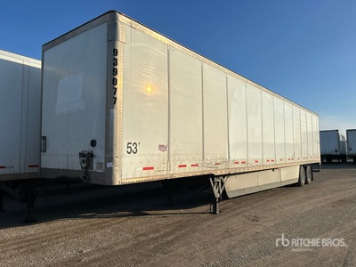 2016 Wabash 53 ft x 102 in T/A Geschlossene Anhänger