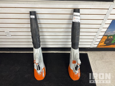 Quantity of (2) Stihl BGA 100 Leaf Blowers