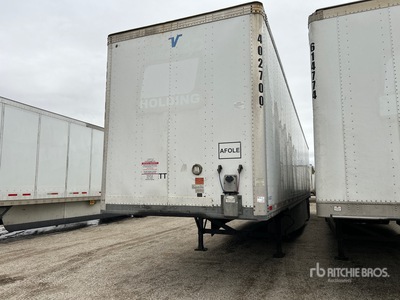 2014 Vanguard 53 ft x 102 in T/A Remorque fourgon