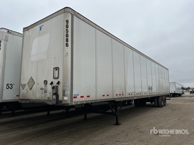 2019 Vanguard 53 ft x 102 in T/A Van Trailer