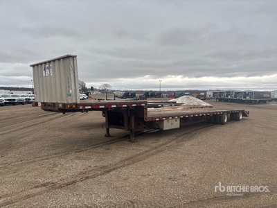 1997 Aero Duralute 52 ft T/A Equipment Trailer