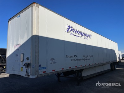 2010 Stoughton ZGPVW-535T-S-C-AR 53 ft x 102 in T/A Rimorchio furgonato