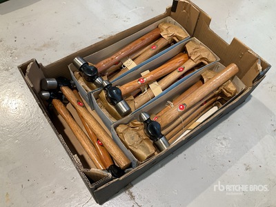 Quantity of (24) 1 1/2 Ball Pein Hammers (Unused)