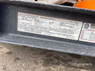 2022 Snake River 5X10 Equipment Trailer