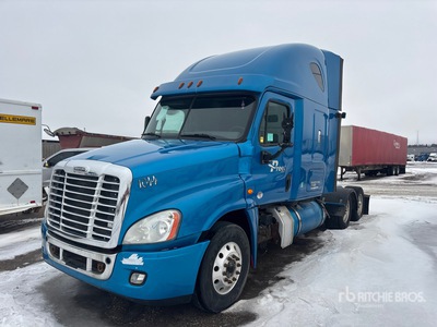 2017 Freightliner Cascadia 125 6x4 Heavy Haul T/A Sleeper Truck Tractor (Inoperable)