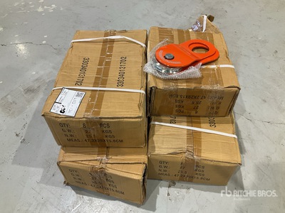 Quantity of (30) 8 Tonne Snatch Blocks Winch (Unused)
