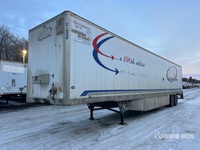 2007 Utility 53 ft x 102 in T/A Van Trailer