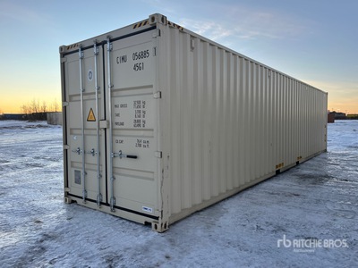 2025 40 ft High Cube Storage Container