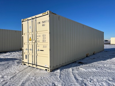2025 40 ft High Cube Storage Container