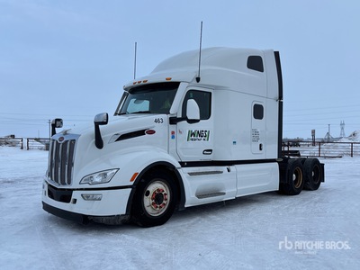 2024 Peterbilt 579 6x4 Cabeza Tractora Cabina Dormitorio