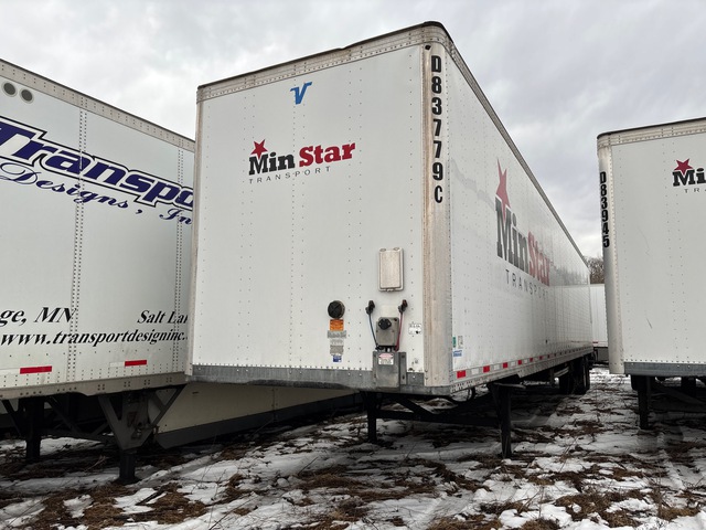 2016 Vanguard 53 ft x 102 in T/A Specialized Decking Van Trailer