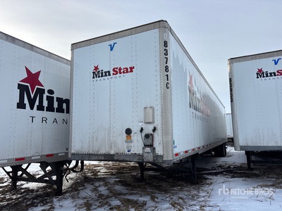 2016 Vanguard 53 ft x 102 in T/A Semi-remorque fourgon