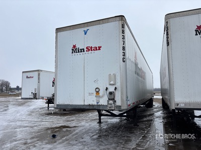 2016 Vanguard 53 ft x 102 in T/A Semi-remorque fourgon