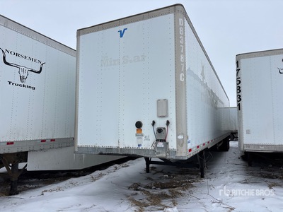 2016 Vanguard 53 ft x 102 in T/A Specialized Decking Van Trailer