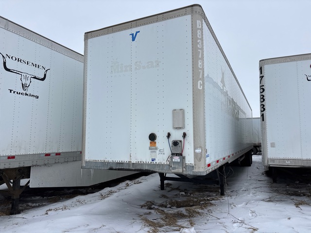 2016 Vanguard 53 ft x 102 in T/A Specialized Decking Van Trailer