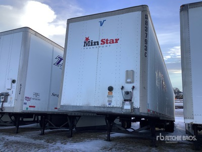 2016 Vanguard Maxcube 53 ft x 102 in T/A Van Trailer