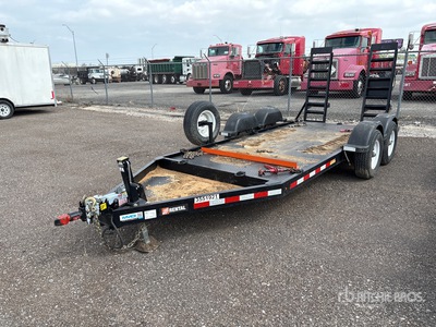 2023 MMDI E614H 14 ft T/A Remolque Portamaquinaria