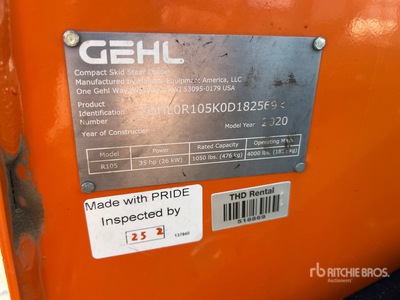 Gehl R105 Skid Steer Loader