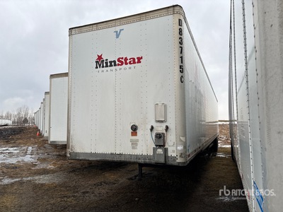 2012 Vanguard Maxcube 53 ft x 102 in T/A Van Trailer