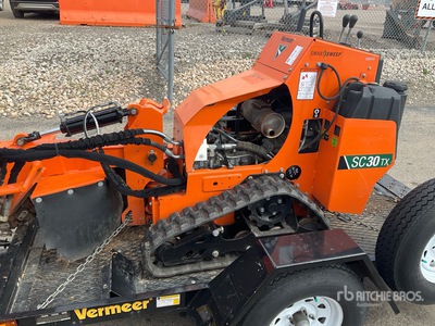 2022 Vermeer SC30TX Walk Behind Stump Grinder