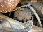 Engine with Air Compressor