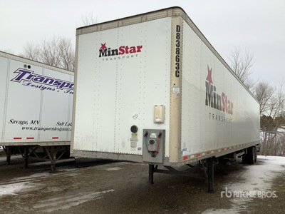 2020 Vanguard 53 ft x 102 in T/A Remorque fourgon