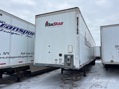 2020 Vanguard 53 ft x 102 in T/A Van Trailer