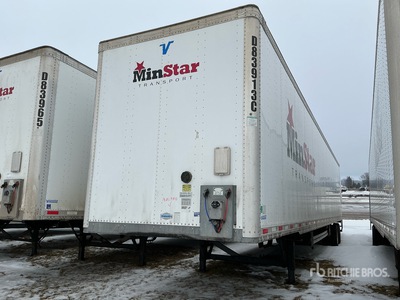 2021 Vanguard 53 ft x 102 in T/A Remorque fourgon