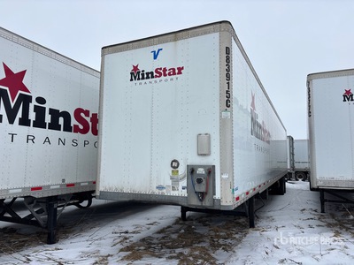 2021 Vanguard 53 ft x 102 in T/A Remorque fourgon
