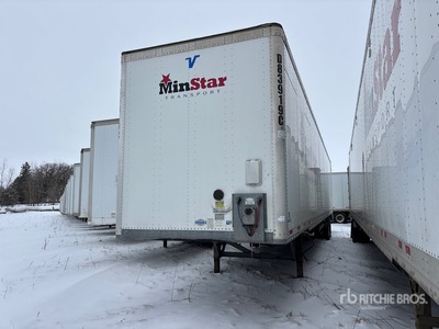 2021 Vanguard 53 ft x 102 in T/A Remorque fourgon