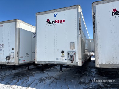 2023 Vanguard 53 ft x 102 in T/A Remorque fourgon