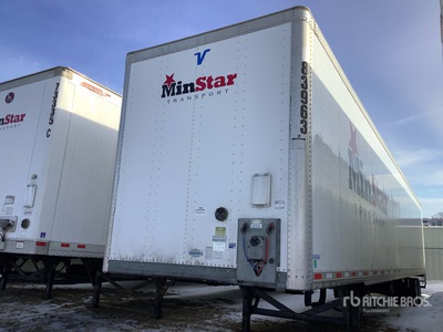 2023 Vanguard 53 ft x 102 in T/A Remorque fourgon
