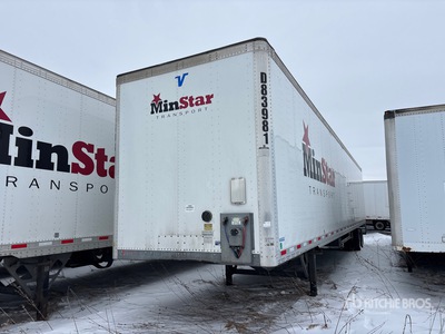 2023 Vanguard 53 ft x 102 in T/A Remorque fourgon