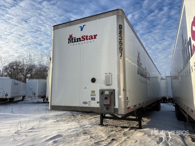 2023 Vanguard 53 ft x 102 in T/A Remorque fourgon