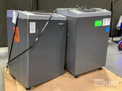 (2) SEM 5141 P Cross-Cut Paper Shredders